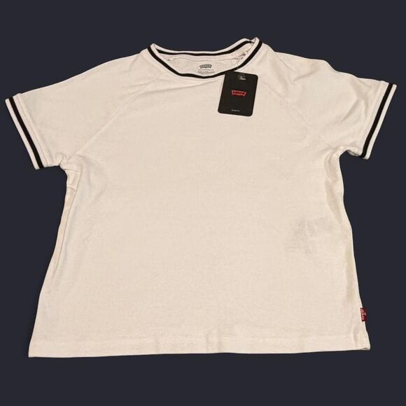 Levi-s Women's White T-shirt - Picture 1 of 7